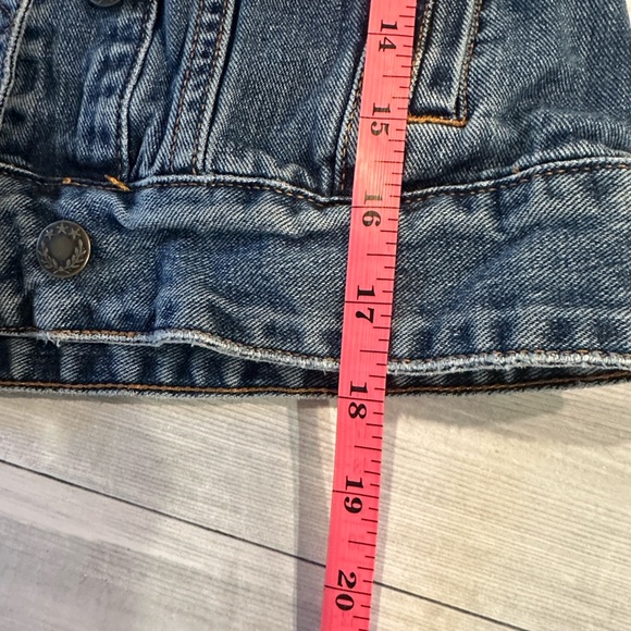 Free People Sz XS Rumors Denim Jacket - Picture 12 of 12